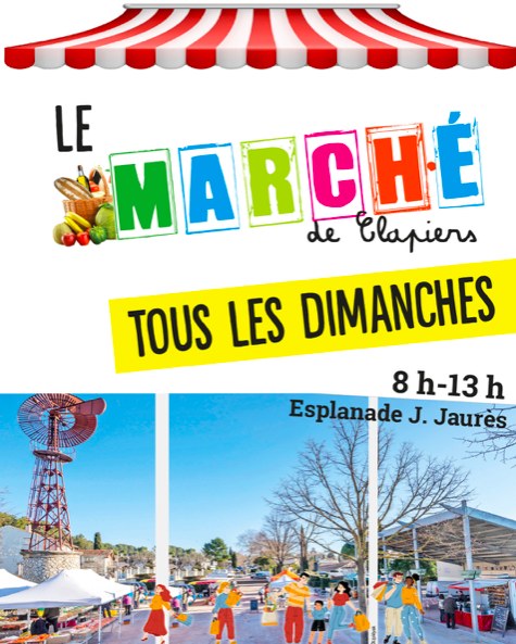 Marché hebdomadaire de Clapiers